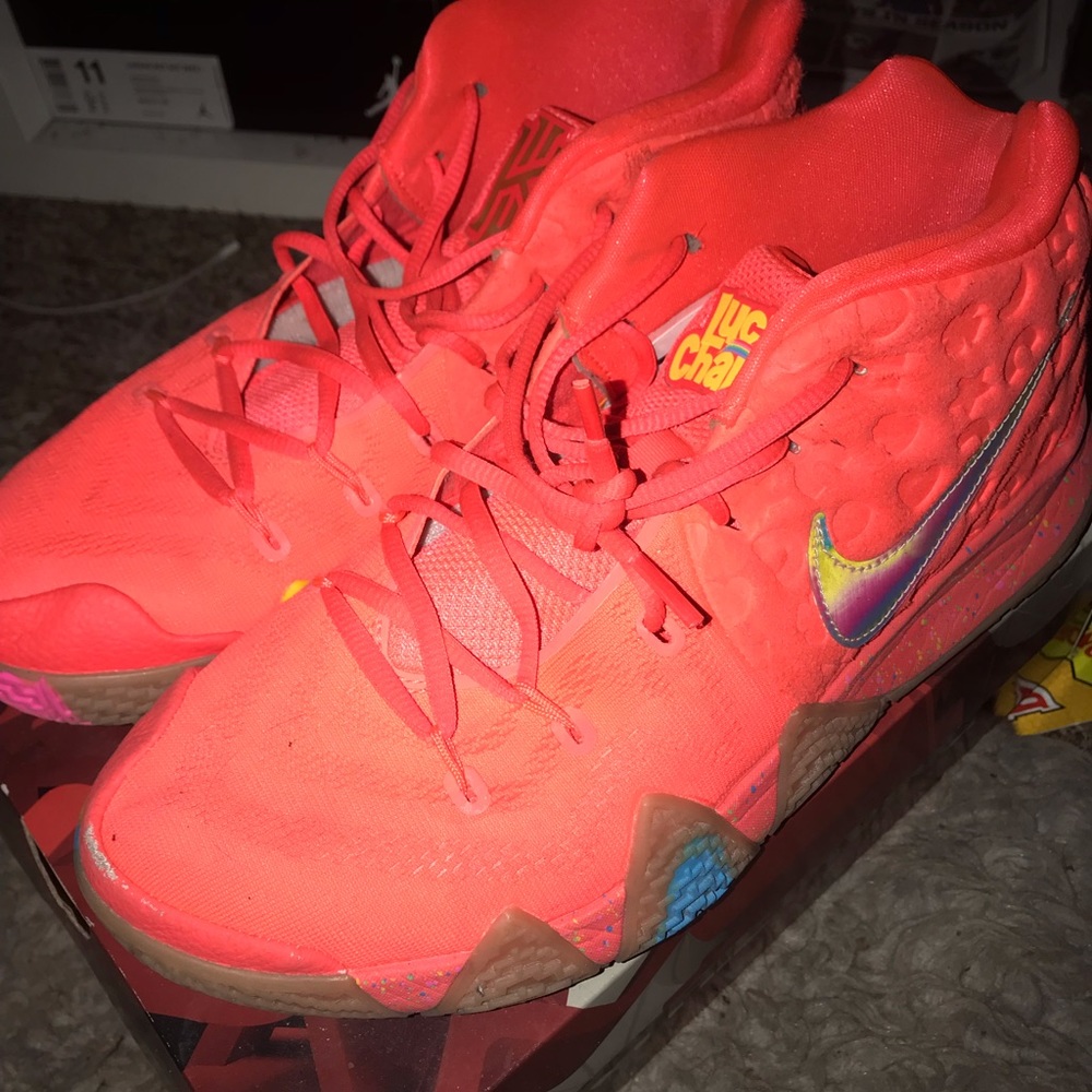 Kylie Irving lucky charms